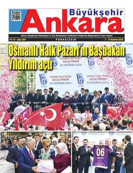 Osmanlı Halk Pazarı'nı Başbakan Yıldırım Açtı Osmanlı Halk Pazarı'nı Başbakan Yıldırım Açtı Osmanlı Halk
