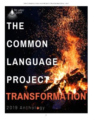 The Common Language Project: Transformation Anthology