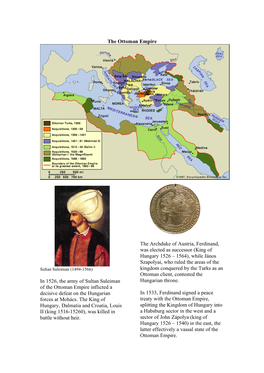 The Ottoman Empire in 1526, the Army of Sultan Suleiman of the Ottoman