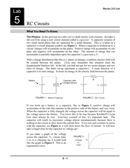 5 RC Circuits