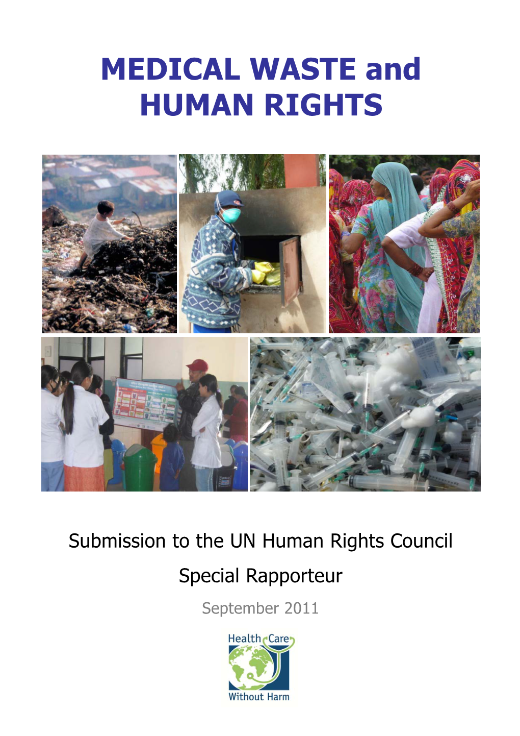 MEDICAL WASTE and HUMAN RIGHTS