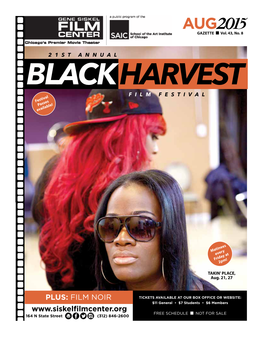 BLACK HARVEST FILM FESTIVAL Festival Passes Available!