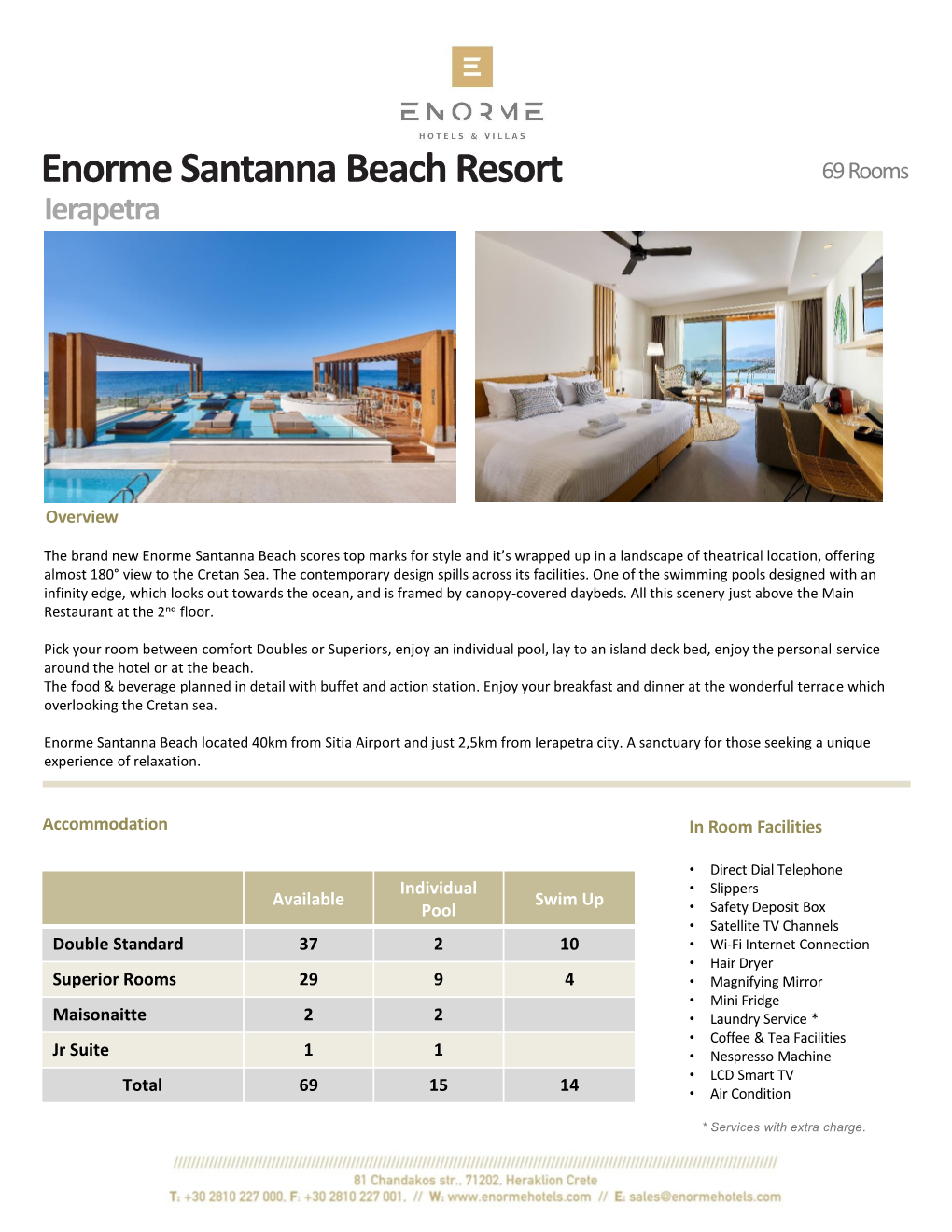 Enorme Santanna Beach Resort 69Rooms Ierapetra