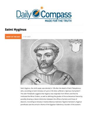 Saint Hyginus