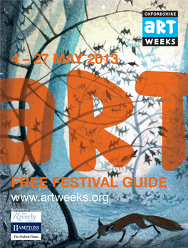 4 – 27 May 2013 Free Festival Guide