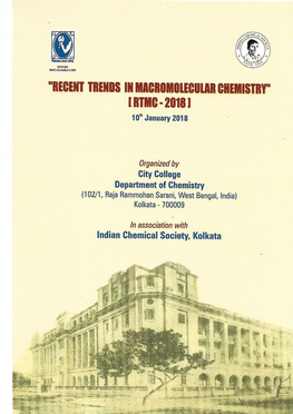 "Recent Trends in Macromolecular Chemistry"
