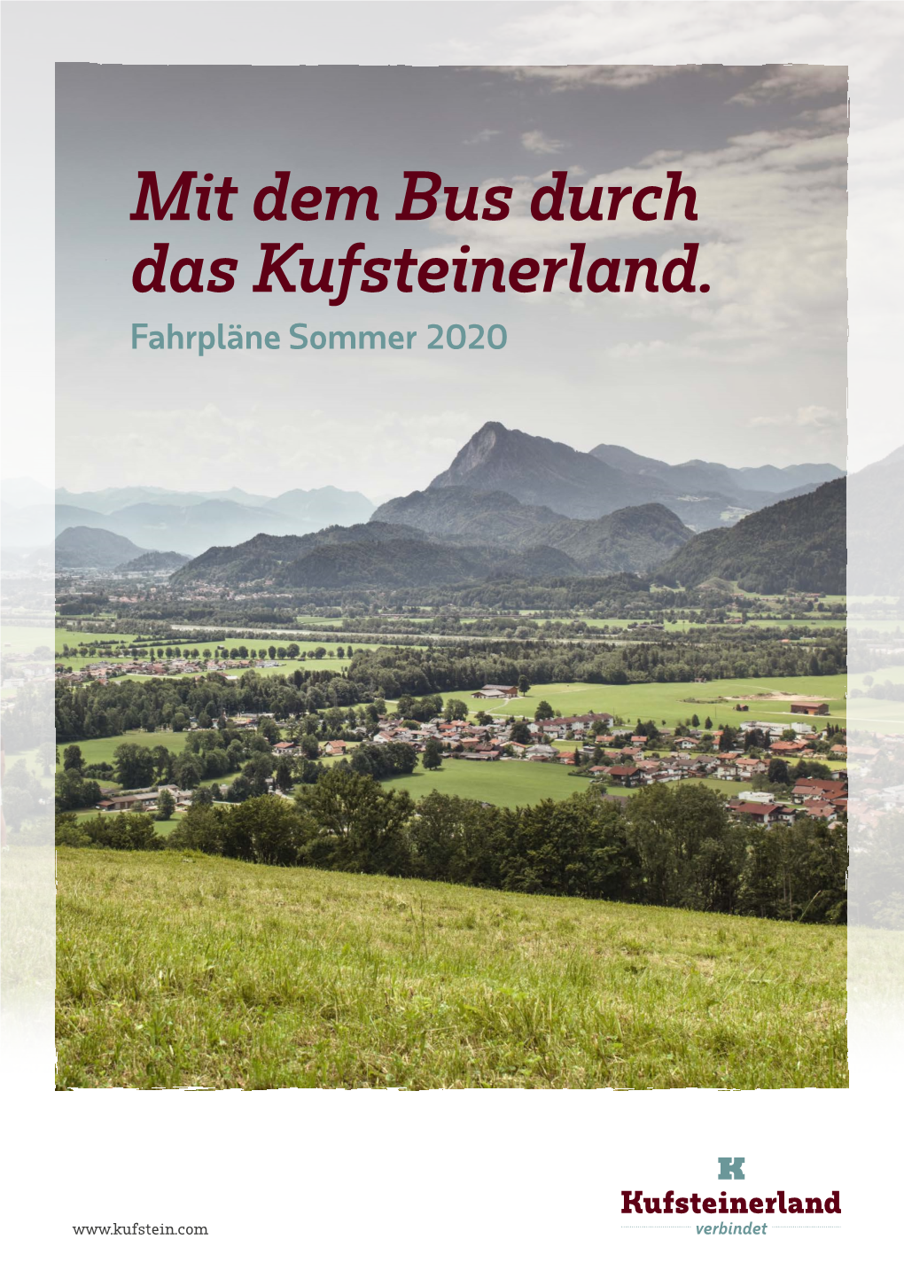Mit Dem Bus Durch Das Kufsteinerland. Fahrpläne Sommer 2020