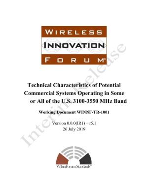 Commercial Systems in 3100-3550