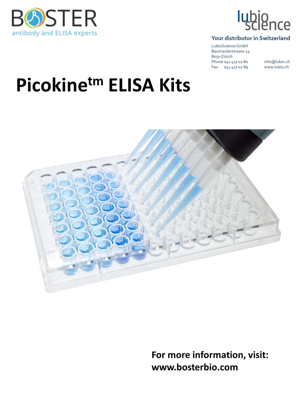 Boster Picokinetm ELISA Kits