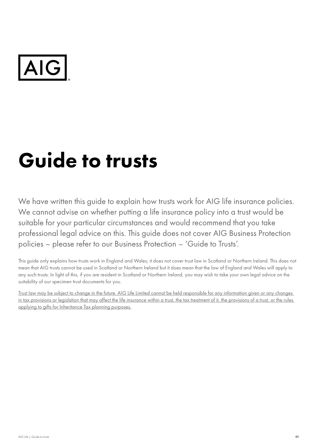 Guide to Trusts