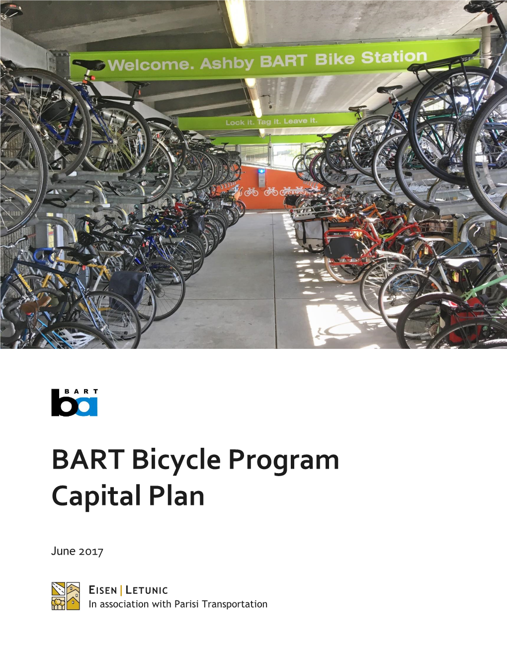 BART Bicycle Program Capital Plan | 1 Table of Contents
