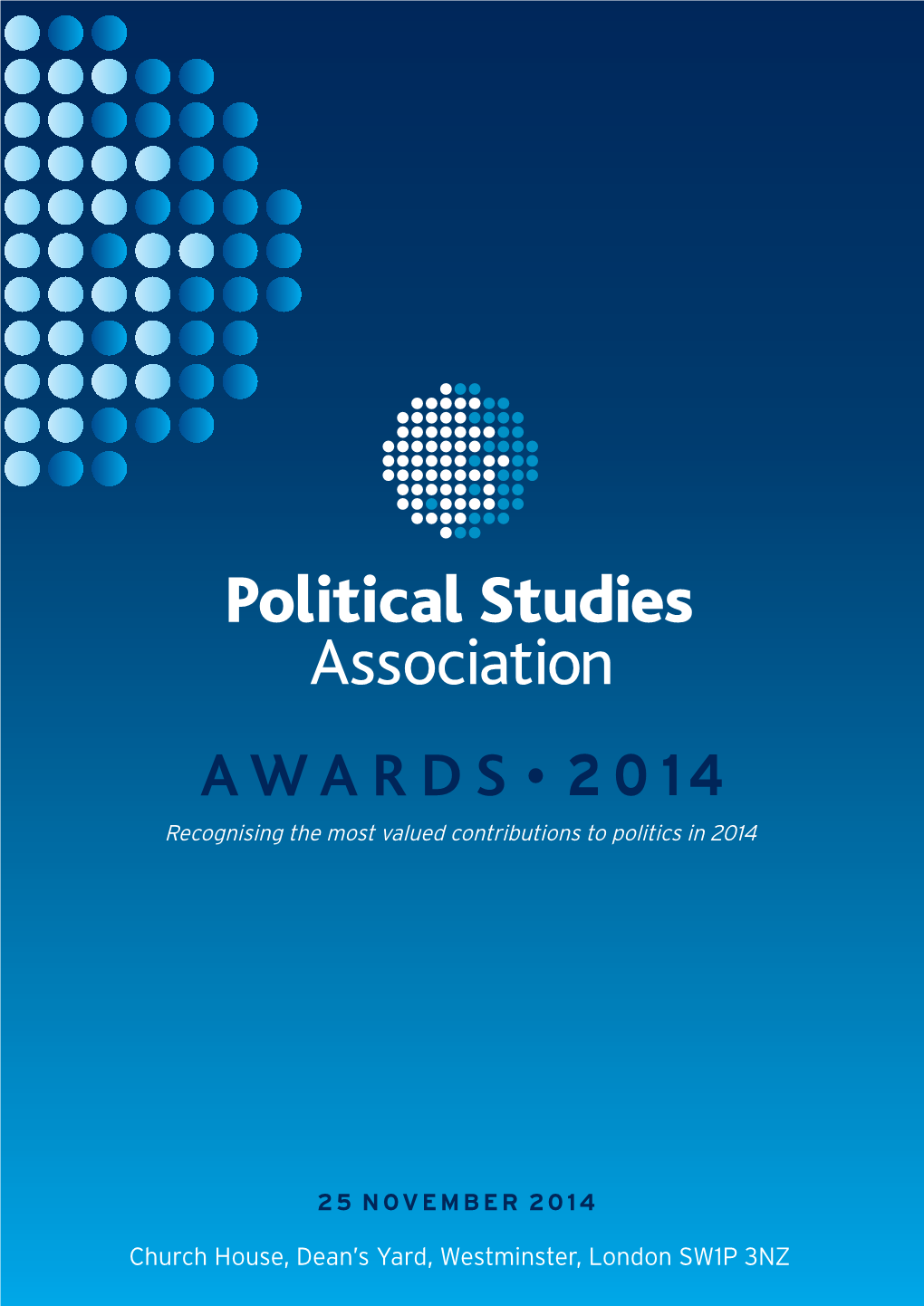 Download the PSA Awards 2014 Programme