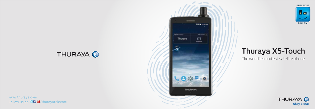 Thuraya X5-Touch Brochure