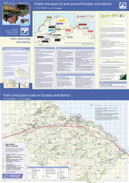 Public Transport in and Around Dunbar and District Paths and Quiet Roads