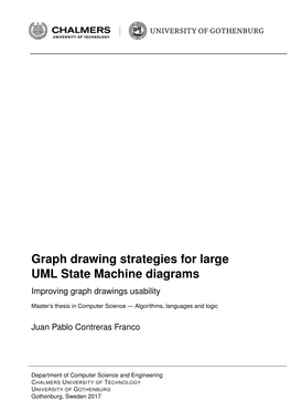 Graph Drawing Strategies for Large UML State Machine Diagrams Improving Graph Drawings Usability