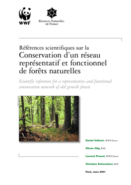Conservation D'un Réseau Représentatif Et Fonctionnel De Forêts