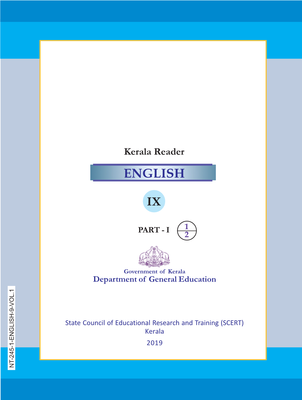 SCERT Kerela Class 9 English Textbook Part 1