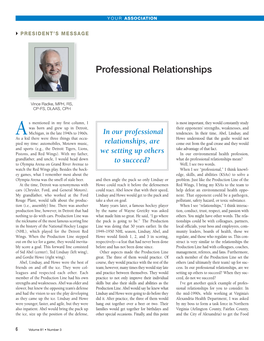 Professional Relationships (PDF)