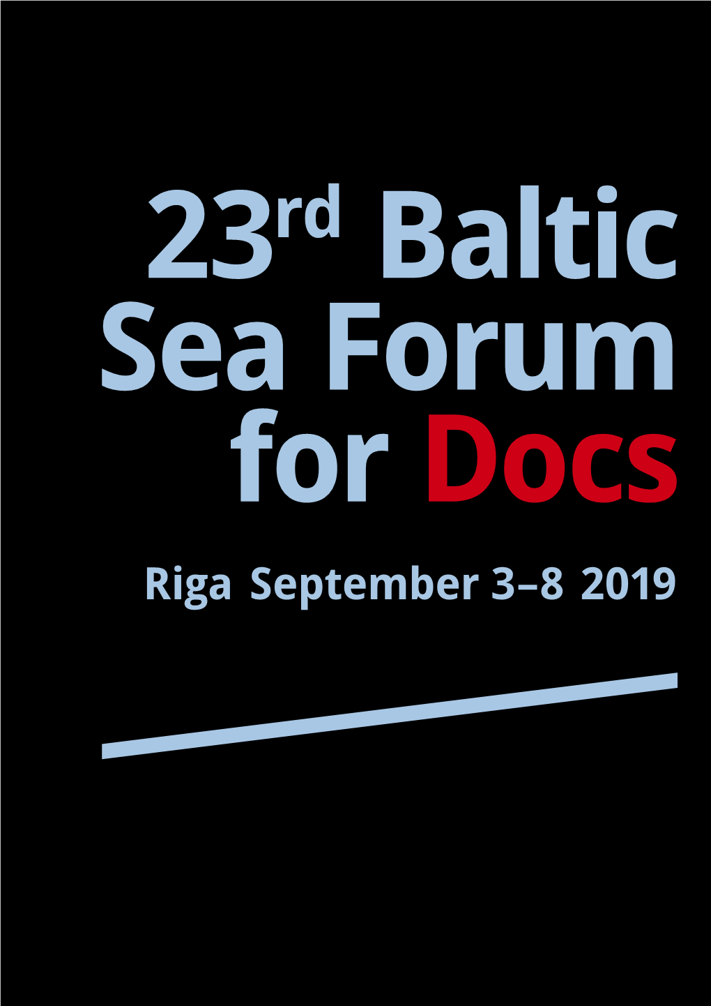 23Rd Baltic Sea Forum for Docs