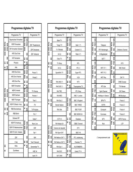 Programmes Tvdig2