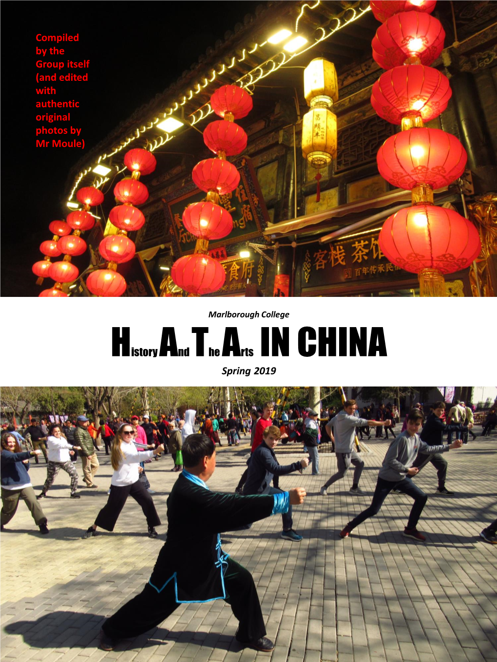 China Trip Booklet