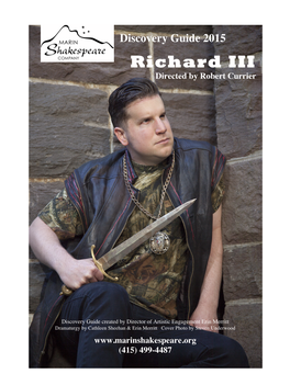 Richard III Directed by Robert Currier
