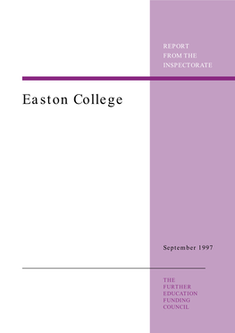 Easton College