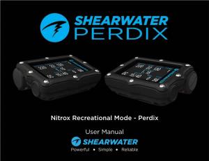 Nitrox Recreational Mode - Perdix