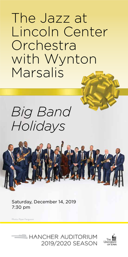 The Jazz at Lincoln Center Orchestra with Wynton Marsalis Big Band