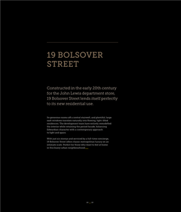 19 Bolsover Street