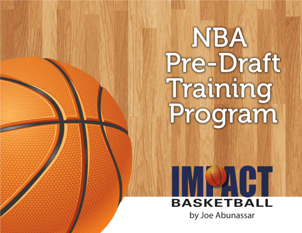 Nba Draft Preparation