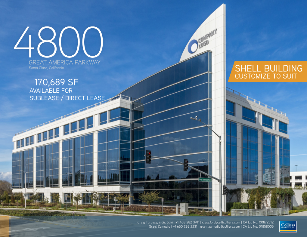 ±170,689 Sf Shell Building