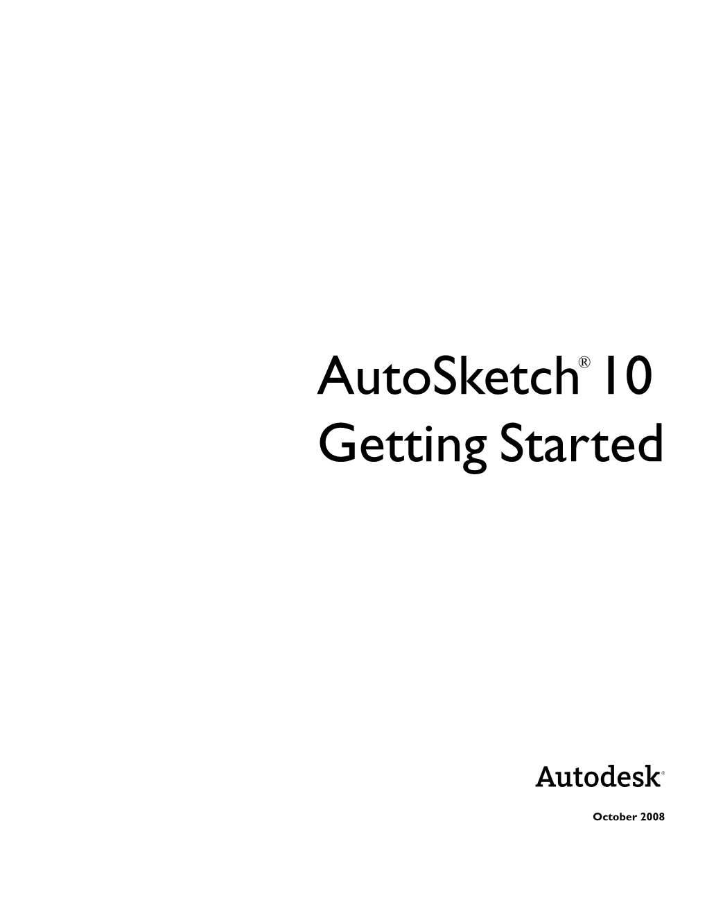 Autosketch 10 Getting Started