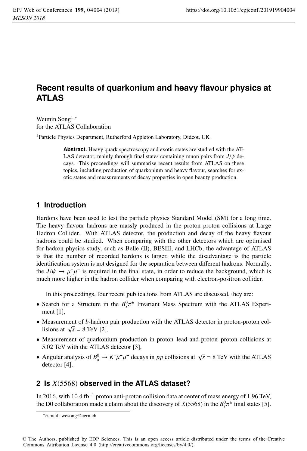 Recent Results of Quarkonium and Heavy Flavour Physics at ATLAS