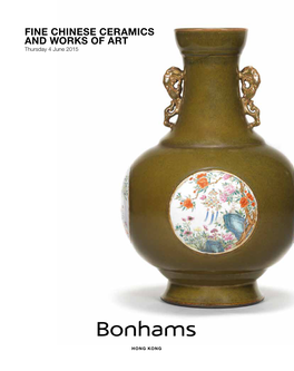 Fine Chinese Ceramics and Works of Art Ӏ