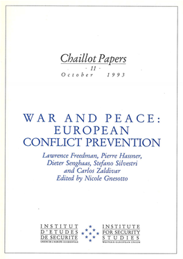 The Politics of Military Intervention Within Europe (Lawrence Freedman)