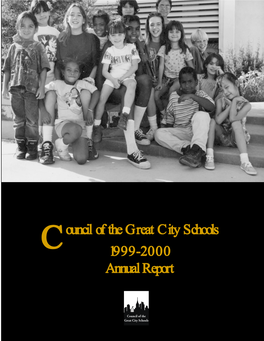 Council of the Great City Schools 1999-2000 Annual Report