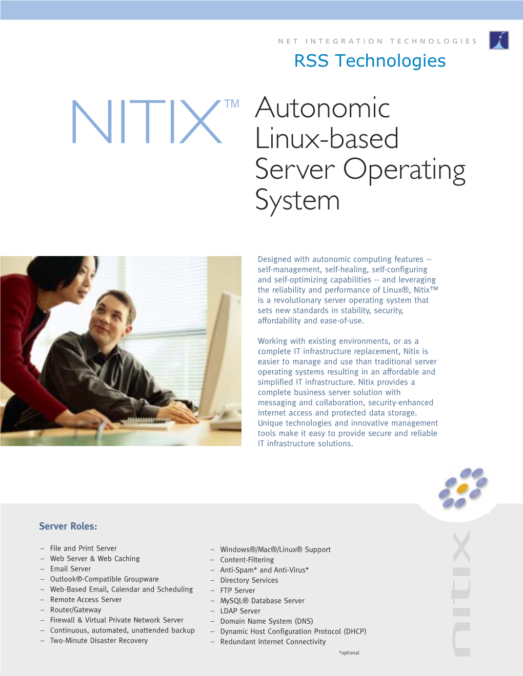 Autonomic Linux-Based Server Operating System