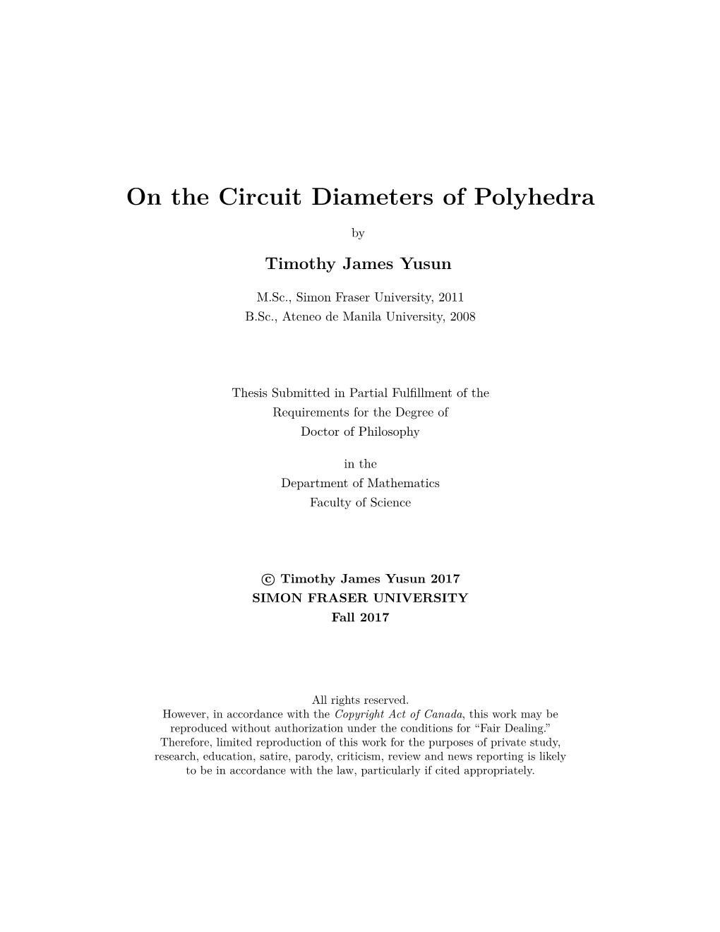 On the Circuit Diameters of Polyhedra