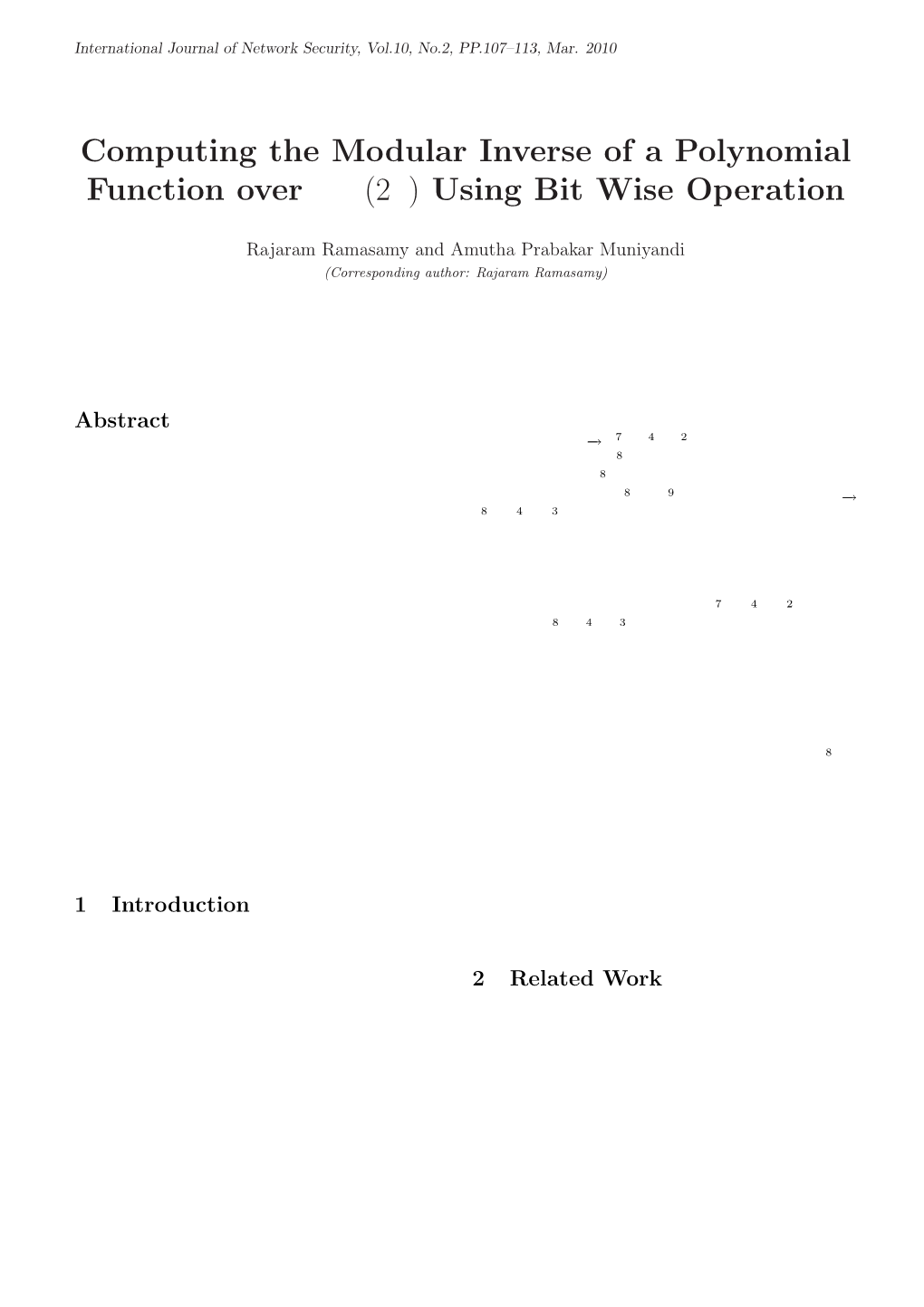 computing-the-modular-inverse-of-a-polynomial-function-over-gf-2p