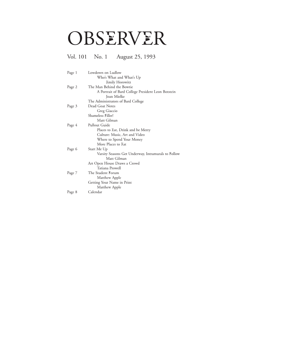 OBSERVER Vol