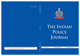 Indian Police Journal from Jan to March