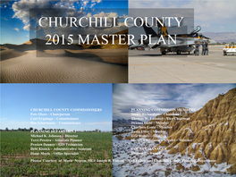 Churchill County 2015 Master Plan