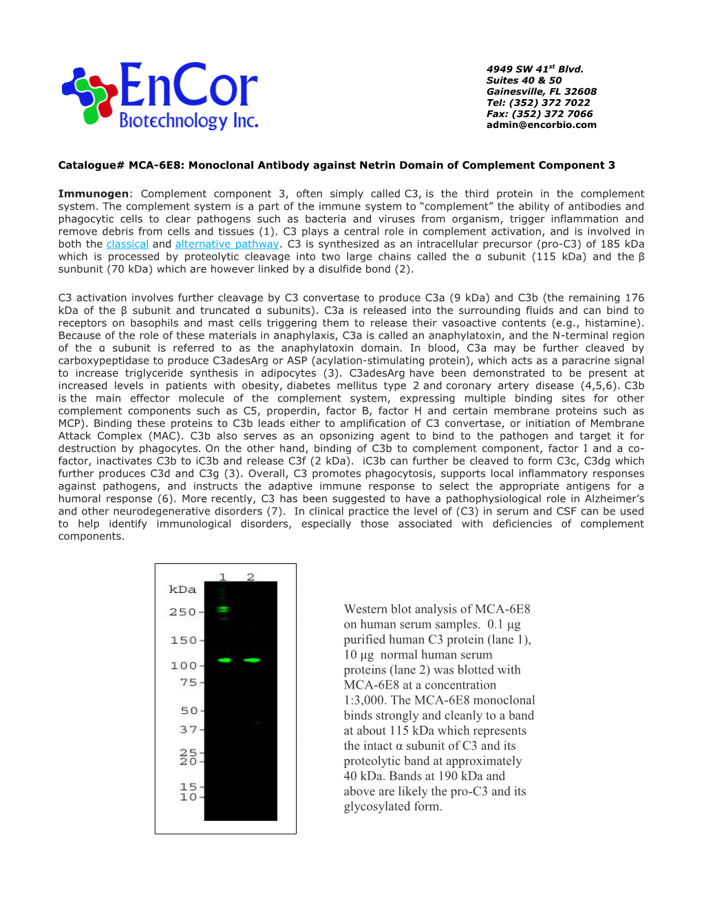 Encor Biotechnology Inc