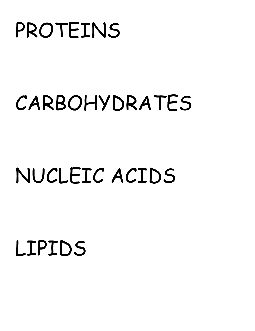 Made of Amino Acid Subunits