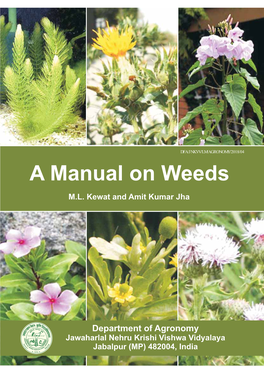 A Manual on Weeds