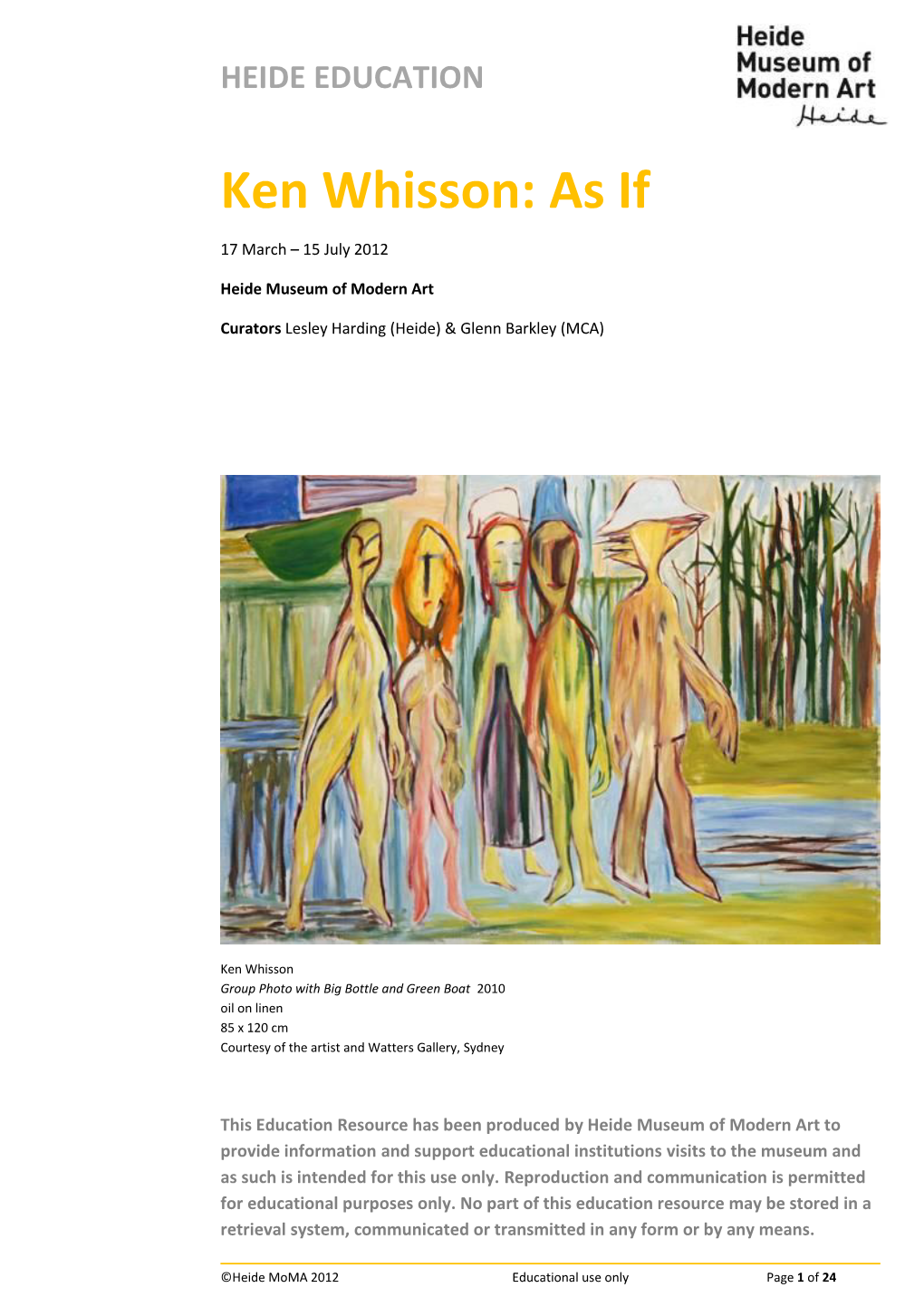 Ken Whisson: As If