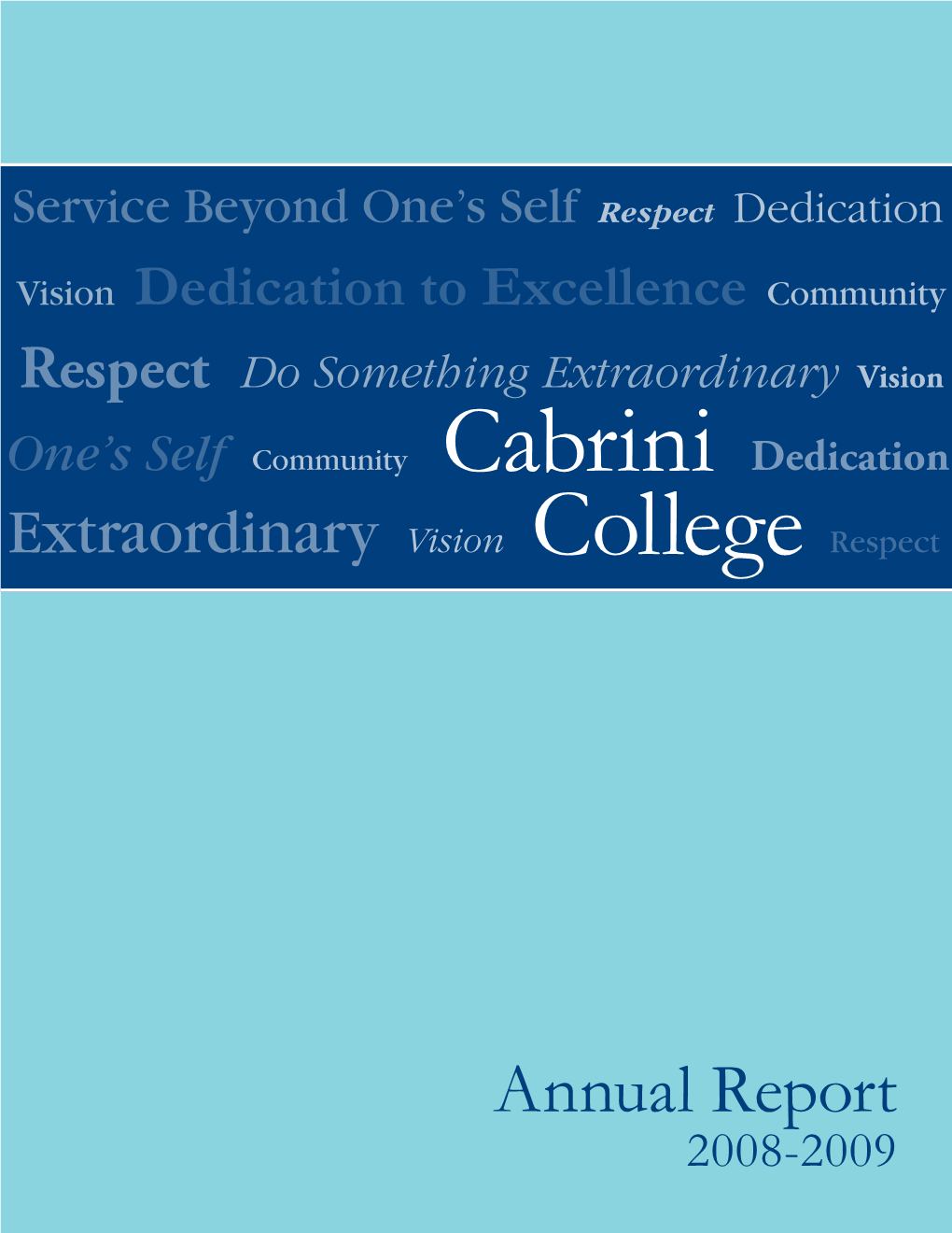 Annual Report 2008–09