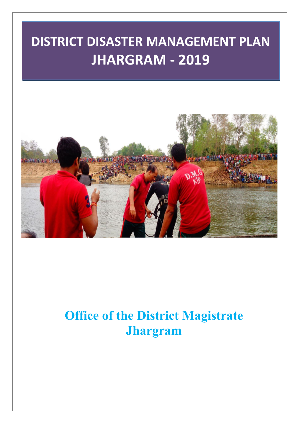 District Disaster Management Plan