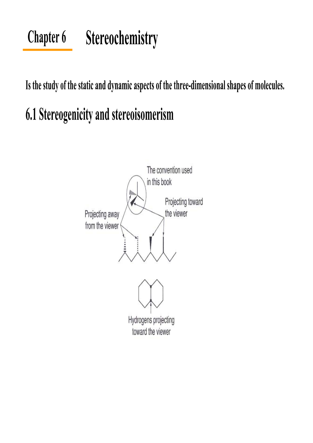 Stereochemistry